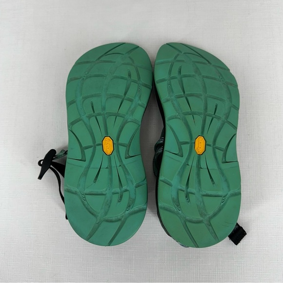 Chaco Women's size 7 ZX2 Yampa Dagger Green Blue Black Sandals - Picture 13 of 15